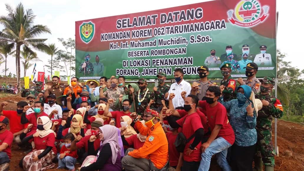 KUNJUNGAN KOREM 063 TARUMANAGARA