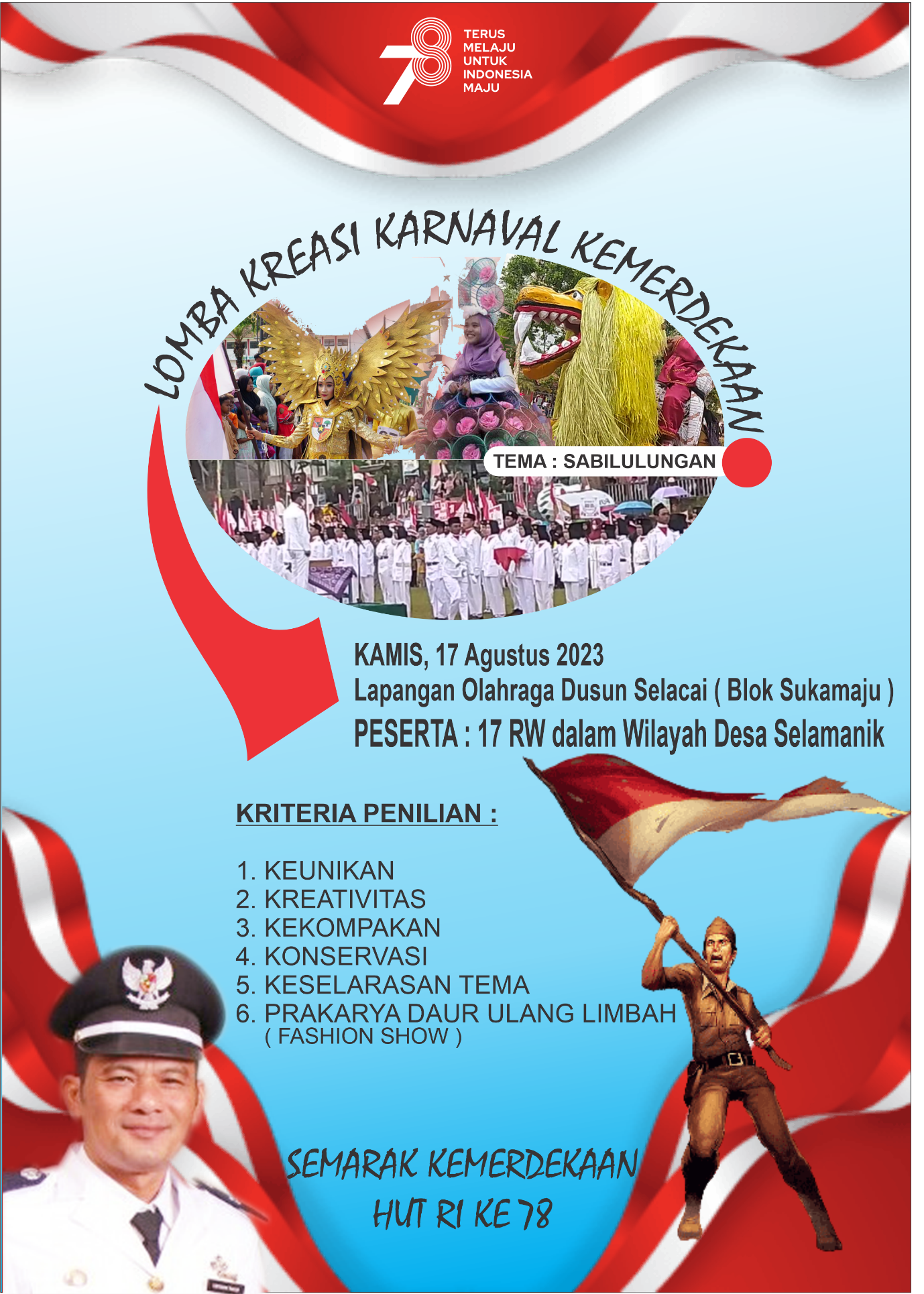 Lomba Kreasi Karnaval kemerdekaan