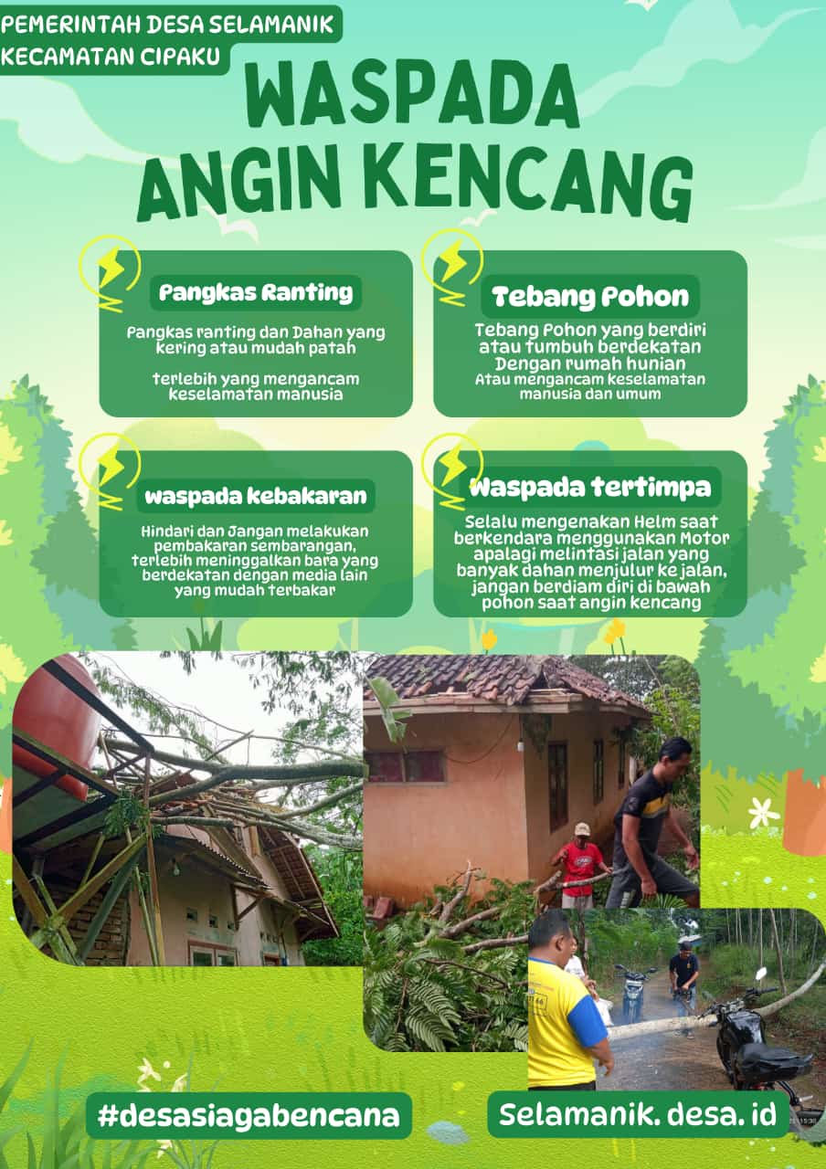 HIMBAUAN WASPADA ANGIN KENCANG